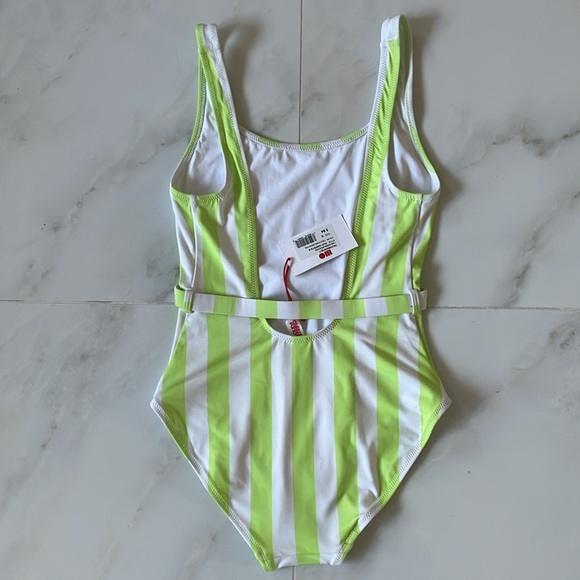 Solid & Striped - One Piece Bathing Suit (The Annemarie Belt 1 inch stripe ) - Picture 6 of 15